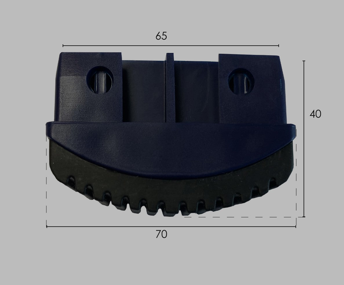 Lattiasuoja 70 mm putkiprofiilille